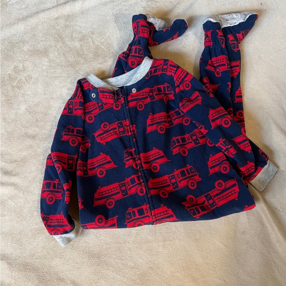 Fire truck pjs